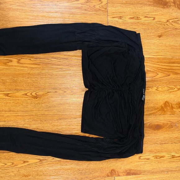 Black Long Sleeve top - Picture 2 of 3